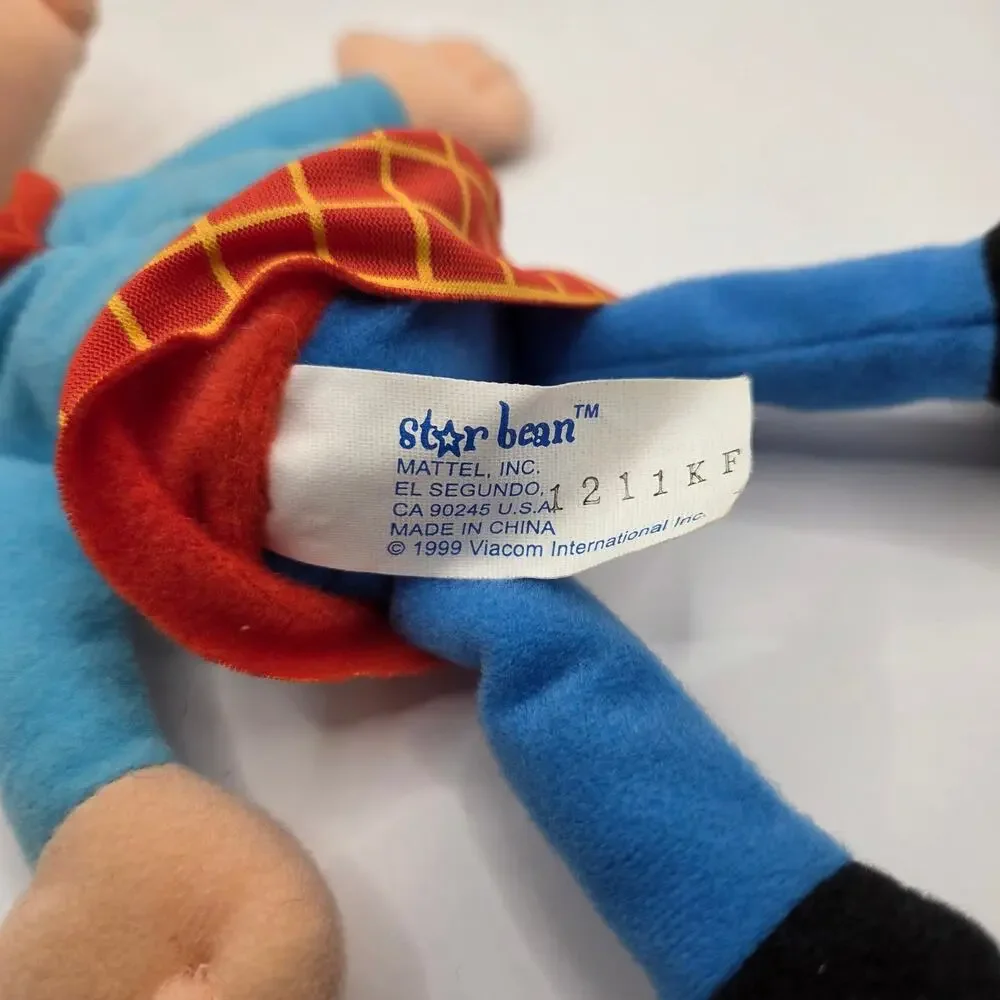 HAY ARNOLD NICKELODEON STAR BEANS PLUSH 1999 Super Rare